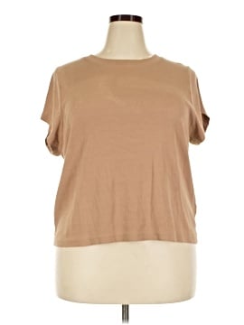 Madewell Plus Supima&reg; Rib Tee (view 1)