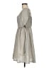 Pomander Place Checkered-gingham Gray Casual Dress Size M - photo 5