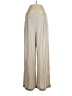 Happily Grey Stripes Ivory Tan Casual Pants Size L - photo 1
