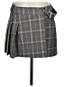 MNG Plaid Gray Formal Skirt Size 6 - photo 1