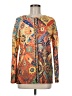 Unbranded Orange Long Sleeve Blouse Size M - photo 1