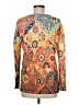 Unbranded Orange Long Sleeve Blouse Size M - photo 2
