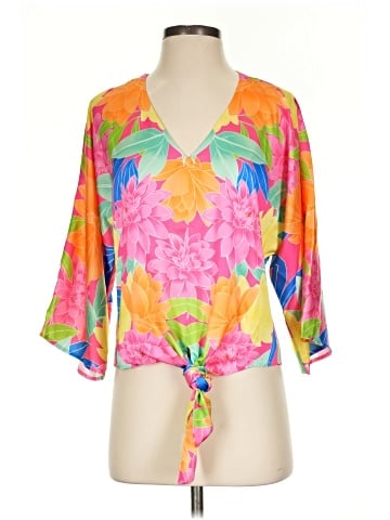 Boston Proper 3/4 Sleeve Blouse (view 1)
