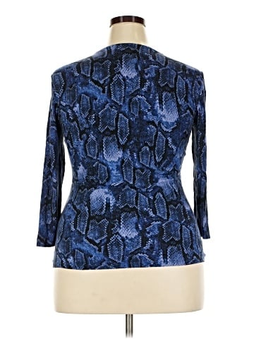 INC International Concepts 3/4 Sleeve Blouse (view 2)