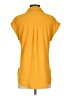 Assorted Brands Yellow Short Sleeve Blouse Size S - photo 2