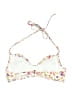 Shade & Shore Floral Ivory Swimsuit Top Size S - photo 2