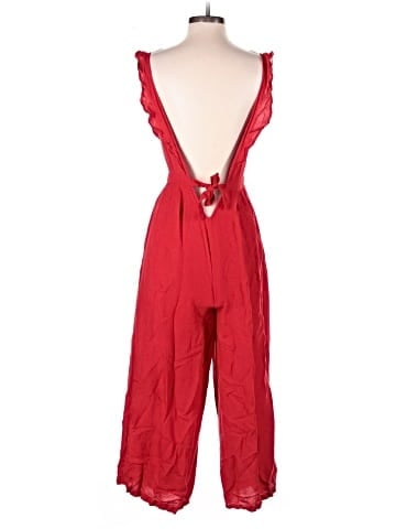 Red Carter Jumpsuit (view 2)