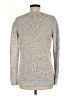 Ann Taylor LOFT Silver Pullover Sweater Size M - photo 2
