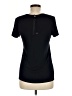 Ann Taylor Black Short Sleeve Top Size M - photo 2