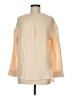 Automet 100% Cotton Ivory 3/4 Sleeve Blouse Size M - photo 1