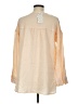 Automet 100% Cotton Ivory 3/4 Sleeve Blouse Size M - photo 2