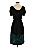Max Studio Tropical Black Cocktail Dress Size S - photo 2