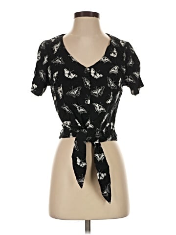 Hot Topic Short Sleeve Blouse (view 1)