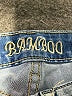 Bamboo Chevron-herringbone Blue Jeans Size 15 - 16 - photo 7