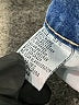Bamboo Chevron-herringbone Blue Jeans Size 15 - 16 - photo 8