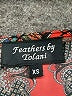 Feathers Paisley Red Casual Dress Size XS - photo 7