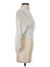 Shein White Long Sleeve Blouse Size 4 - photo 4