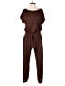 Unbranded Solid Brown Jumpsuit Size S - photo 1