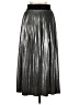 Armani Exchange 100% Polyester Metallic Silver Formal Skirt Size S - photo 2