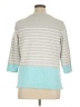 Karen Scott 100% Cotton Gray Pullover Sweater Size 1X - photo 2
