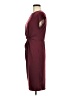 Shein Solid Burgundy Cocktail Dress Size 6 - photo 5
