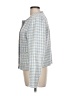 NANETTE Nanette Lepore Tweed Blue Blazer Size L - photo 5