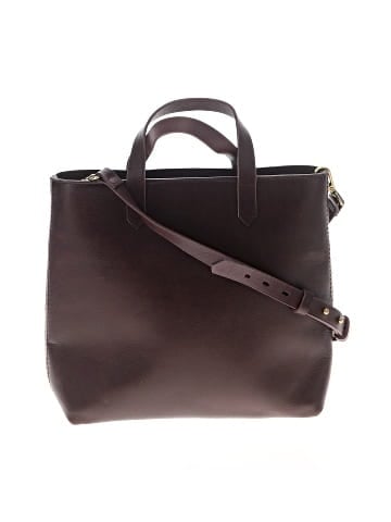 Madewell Leather Satchel (view 1)