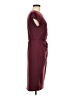 Shein Solid Burgundy Cocktail Dress Size 6 - photo 4