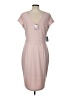 Express Solid Pink Casual Dress Size L - photo 2