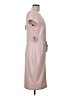 Express Solid Pink Casual Dress Size L - photo 4