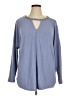 Jennifer Lopez Purple Blue Pullover Sweater Size 1X - photo 1