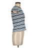 Brandy Melville Stripes Blue Short Sleeve Turtleneck Size Fits all women - photo 4