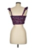 Unbranded 100% Viscose Purple Sleeveless Top Size M - photo 2