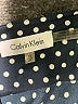 Calvin Klein 100% Polyester Polka Dots Black 3/4 Sleeve Blouse Size S (petite) - photo 7