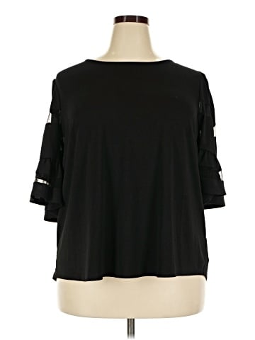 Adrianna Papell 3/4 Sleeve Top (view 1)