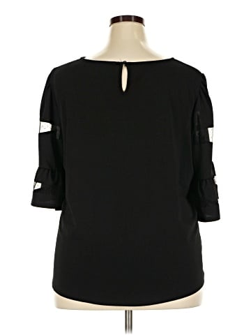 Adrianna Papell 3/4 Sleeve Top (view 2)