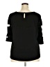 Adrianna Papell Black 3/4 Sleeve Top Size 2X (estimated) - photo 2