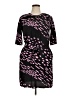 Marimekko 100% Viscose Graphic Black Casual Dress Size 34 waist - photo 1