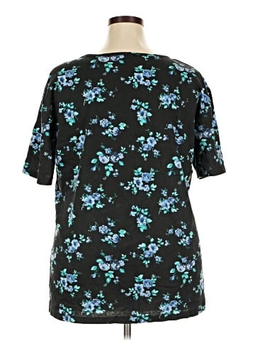 Woman Within Short Sleeve Blouse (view 2)