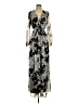 Marina 100% Polyester Silver Cocktail Dress Size 4 - photo 1