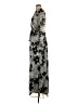 Marina 100% Polyester Silver Cocktail Dress Size 4 - photo 5