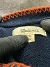 Madewell 100% Cotton Color Block Blue Pullover Sweater Size L - photo 7