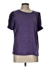 Shein Purple Short Sleeve Top Size L - photo 1