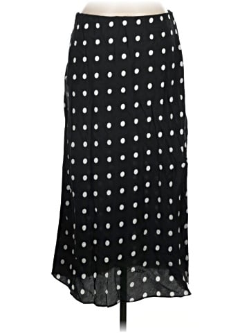 Madewell The Layton Midi Slip Skirt in Polka Dot (view 1)