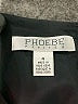 Phoebe 100% Polyester Solid Black Casual Dress Size 4 - photo 7