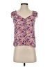 J.Crew 100% Polyester Purple Sleeveless Blouse Size XS - photo 1