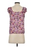 J.Crew 100% Polyester Purple Sleeveless Blouse Size XS - photo 2
