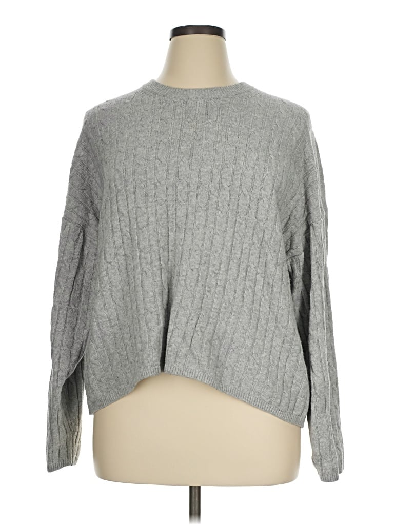 Pre-owned Gap Pullover Sweater In Gray