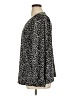 Torrid Animal Print Black Long Sleeve Blouse Size 1X Plus (1) - photo 5