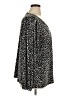 Torrid Animal Print Black Long Sleeve Blouse Size 1X Plus (1) - photo 4